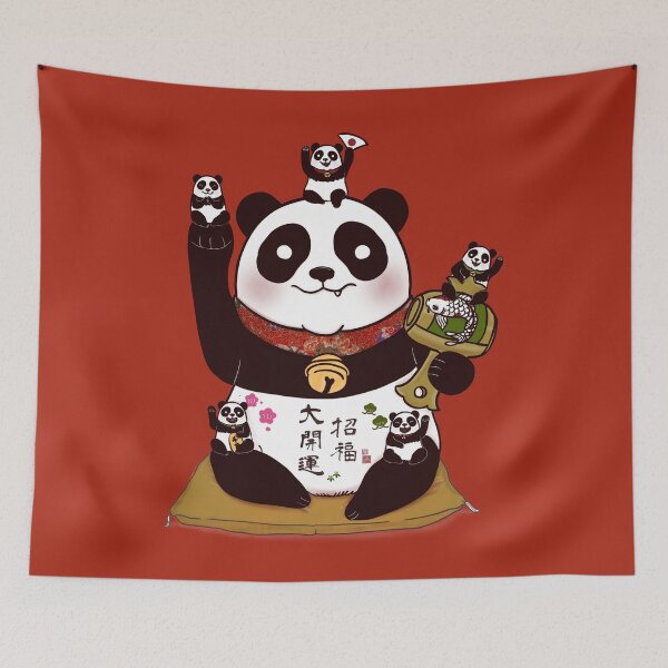 Item preview, Maneki Pantsu  Panda designed and sold by xiaobaosg.