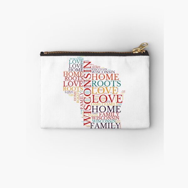 Item preview, Wisconsin Home, Love, Roots and Family Map designed and sold by marosharaf.