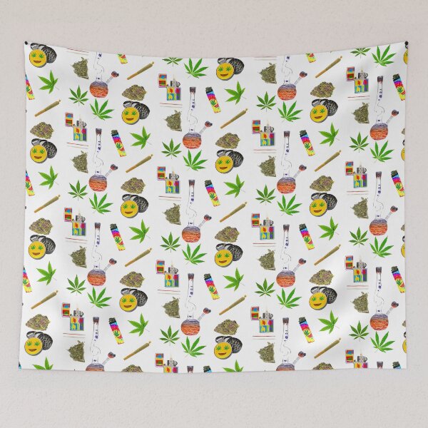 Item preview, Stoner Weed and Essentials Sticker Sheet Bundle Pack ~ Collection Set 2 ~ Semi Transparent designed and sold by Neon-Wolf.