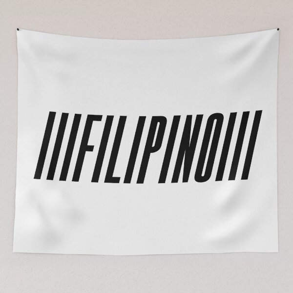 Item preview, FILIPINO BLACK TEXT ITALIC designed and sold by aydapadi.