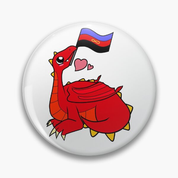 Artikelvorschau, Polyamorous Pride Dragon entworfen und verkauft von kate-bug01.