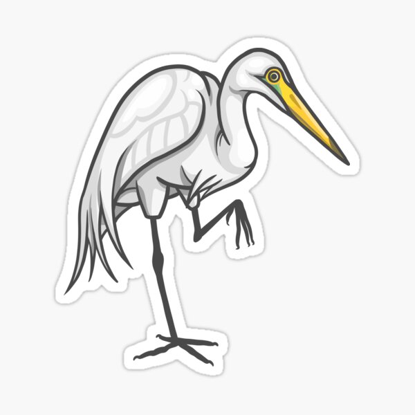 Item preview, Great Egret designed and sold by Eambo's Cave.
