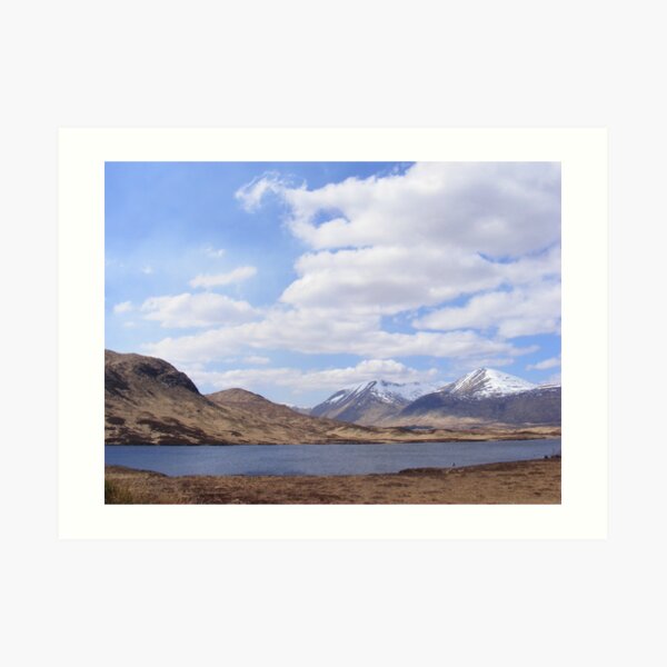 Rannoch Moor, Scotland Art Print