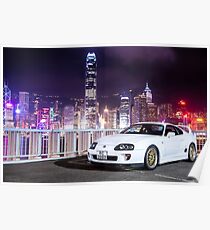 Póster TOYOTA Supra en Hong Kong