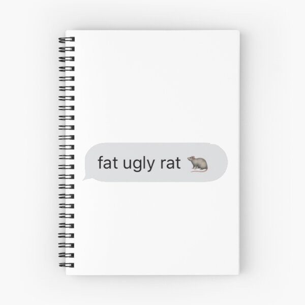Item preview, fat ugly rat ?  designed and sold by justcallmeolive.