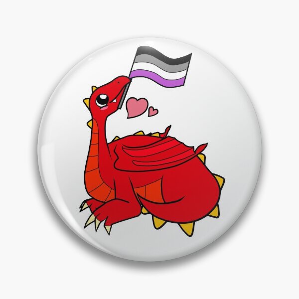 Item preview, Ace Pride Dragon designed and sold by kate-bug01.