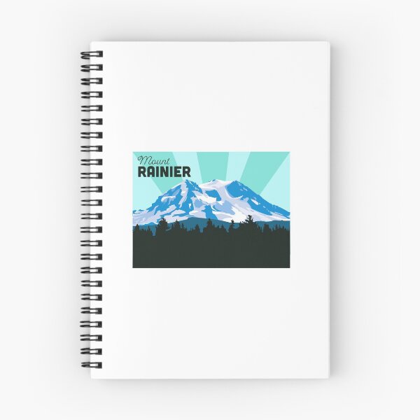 Artikelvorschau, Mount Rainier Seattle Postkarte entworfen und verkauft von Alli ML.