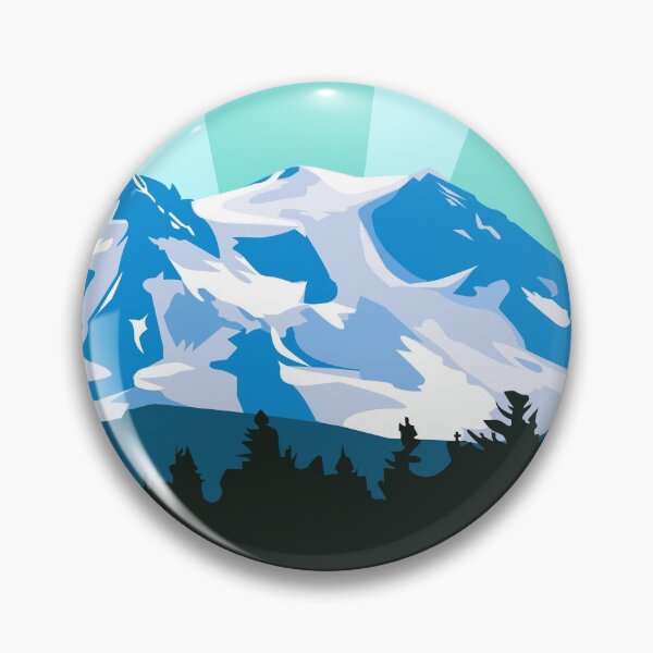 Item preview, Mount Rainier Seattle Postcard  designed and sold by Alli ML.
