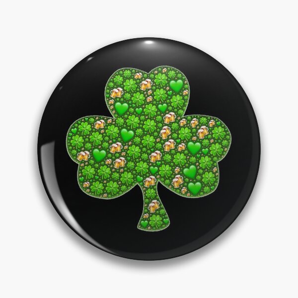 Item preview, St. Patrick's Day Beer Drinking Shamrock Clover Lucky Green designed and sold by Draculaura2009.