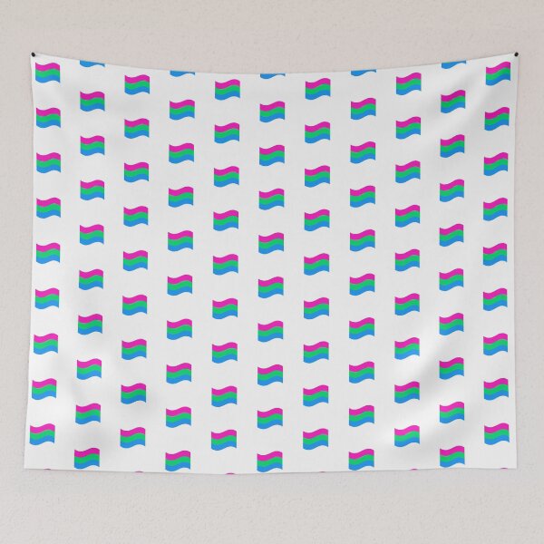Item preview, Polysexual Pride Flag designed and sold by mockingjaeart.
