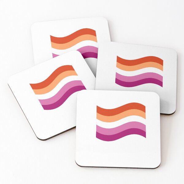 Item preview, Lesbian Pride Flag designed and sold by mockingjaeart.