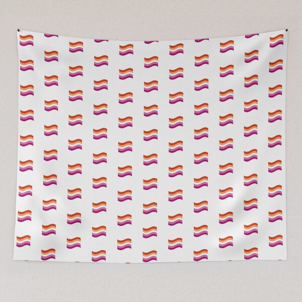 Item preview, Lesbian Pride Flag designed and sold by mockingjaeart.