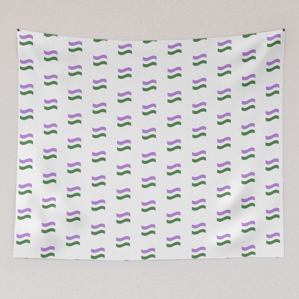 Item preview, Genderqueer Pride Flag designed and sold by mockingjaeart.