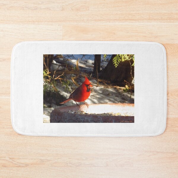 Item preview, A Cardinal comes to call designed and sold by MarianBendeth.