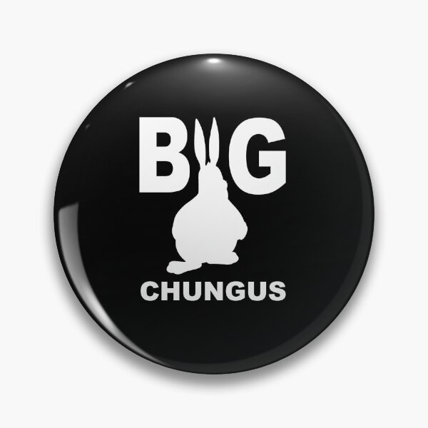 Item preview, Big Chungus fat Bunny Meme designed and sold by Draculaura2009.