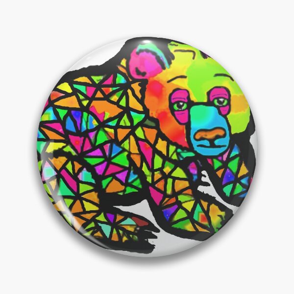 Item preview, Geometric Panda designed and sold by valerieartgallerie.