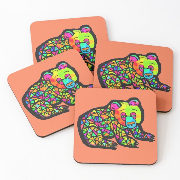 Item preview, Geometric Panda designed and sold by valerieartgallerie.