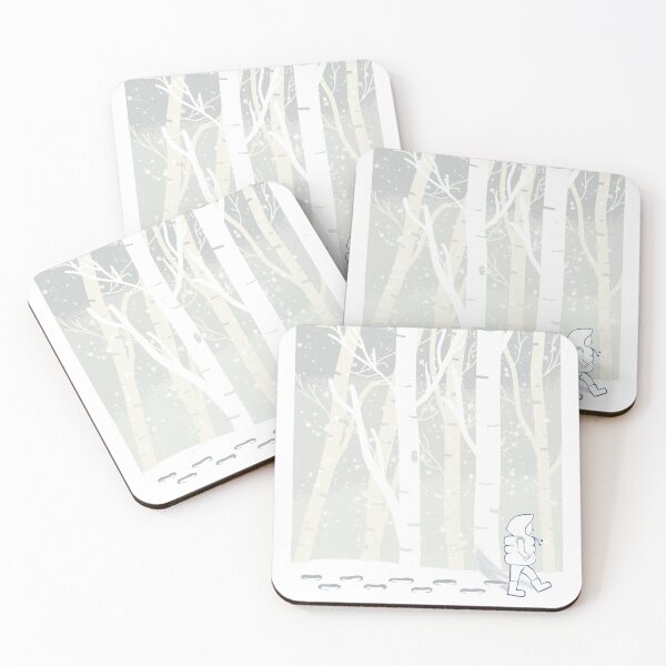 Item preview, Winter forest walk designed and sold by -ink-.