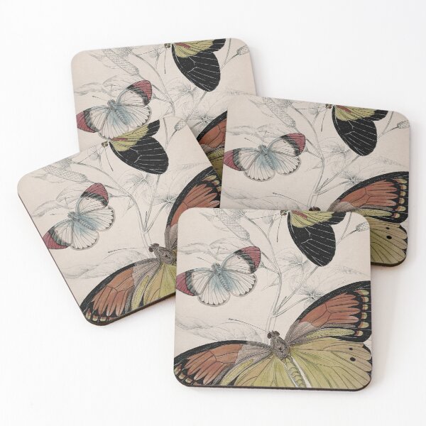 Item preview, Antique Butterfly Engraving designed and sold by FuzzyHoney.