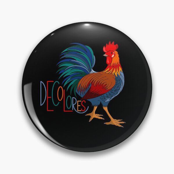 Item preview, DeColores Cursillo Rooster On Black designed and sold by Gsallicat.