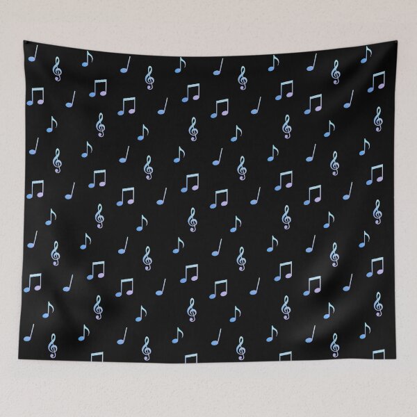 Item preview, Pastel Gradient Music Notes Multipack designed and sold by Eagerly Elementary Music.