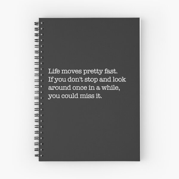 Item preview, Life moves pretty fast designed and sold by Primotees.