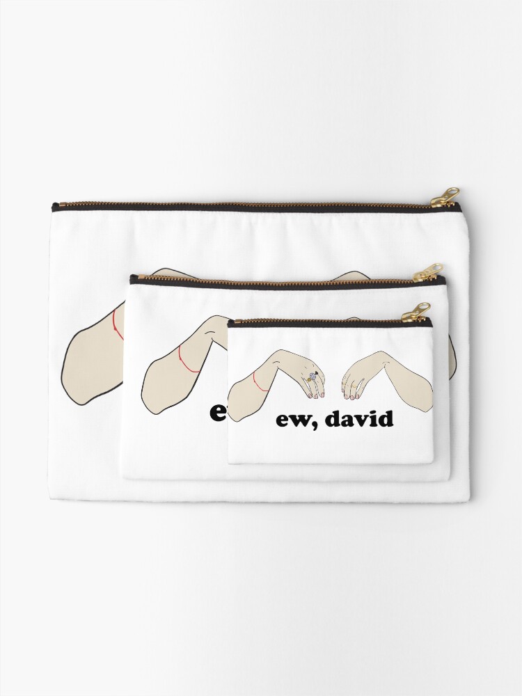 Alternate view of Ew, David - Schitt's Creek Zipper Pouch