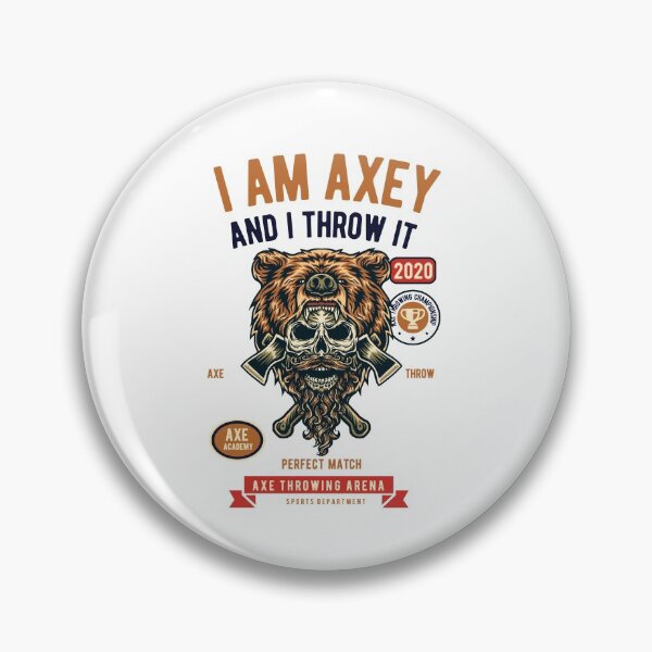 Item preview, Axe Throwing I Am Axey And I Throw It Light designed and sold by funnierthanthou.