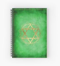 Heart Chakra Spiral Notebook