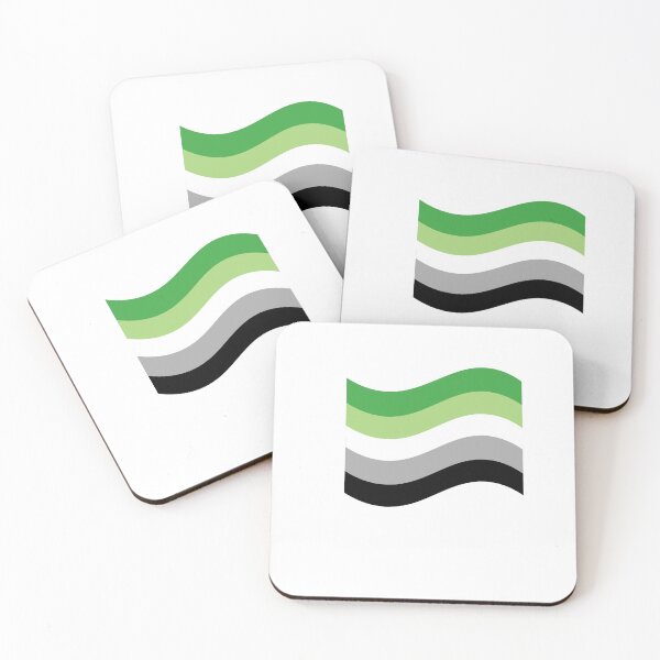 Item preview, Aromantic Pride Flag designed and sold by mockingjaeart.