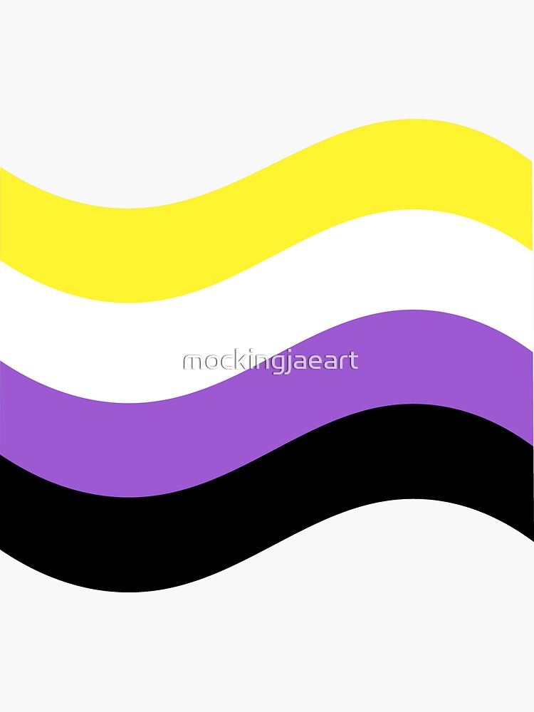 Nonbinary Pride Flag Sticker For Sale By Mockingjaeart Redbubble 2510