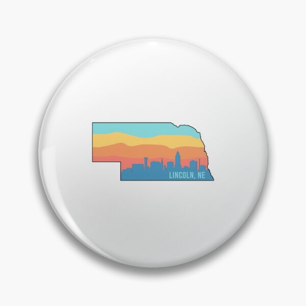 Item preview, Nebraska Lincoln Skyline Sunset designed and sold by sydneyurban.