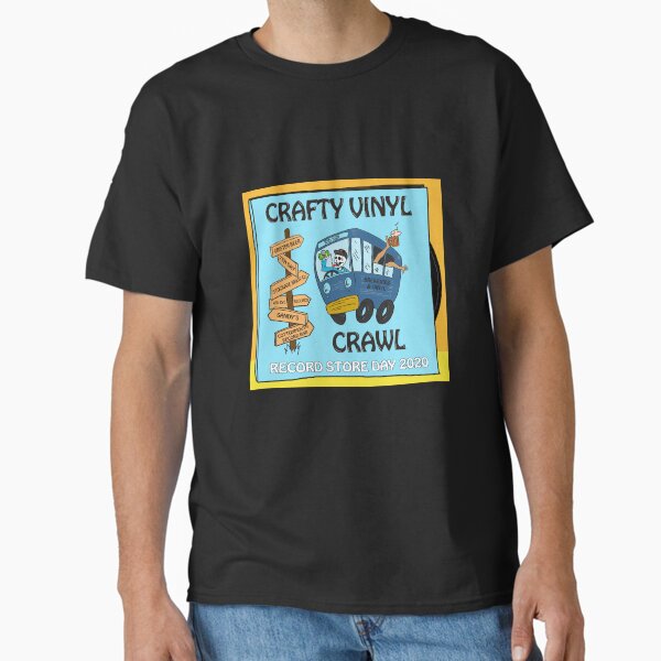 Item preview, The 'Crafty Vinyl Crawl' designed and sold by Monkez.