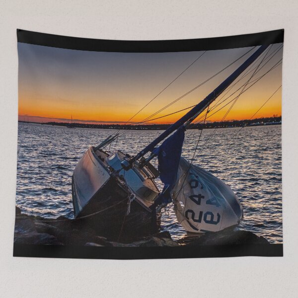 Item preview, Broken Sailboat designed and sold by ShootFirstNYC.