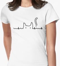 Cat Women's Fitted T-Shirt