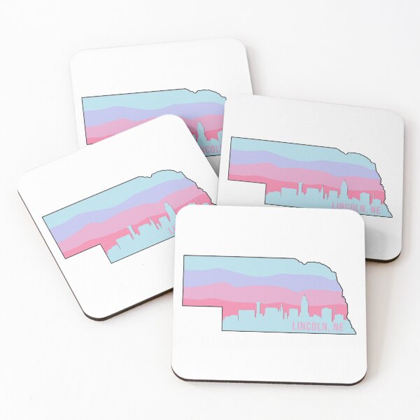 Item preview, Nebraska Lincoln Skyline Sunset designed and sold by sydneyurban.