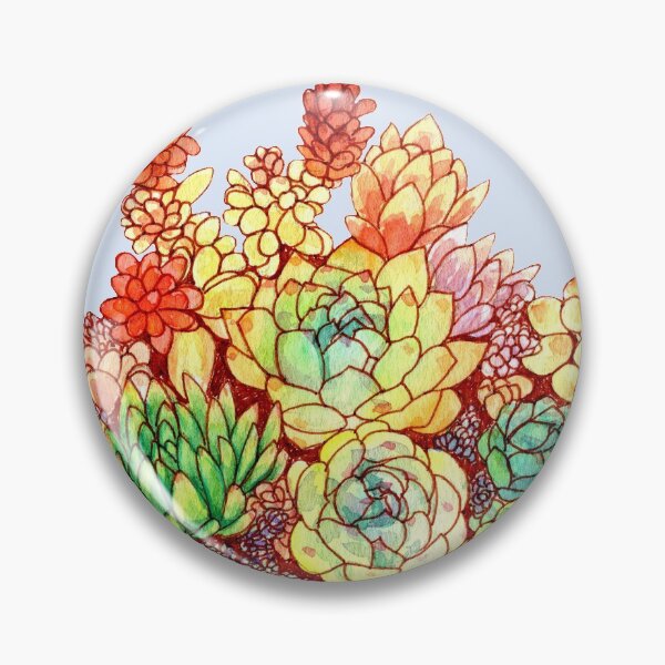 Item preview, Watercolor Succulents designed and sold by arlieopal.