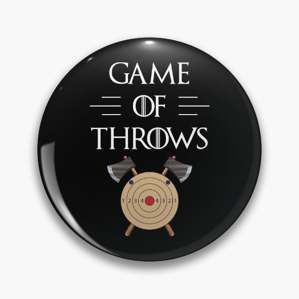 Item preview, Axe Throwing Game Of Throws Dark designed and sold by funnierthanthou.