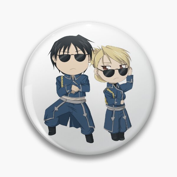 Fullmetal Alchemist Roy Mustang Chibi Pin