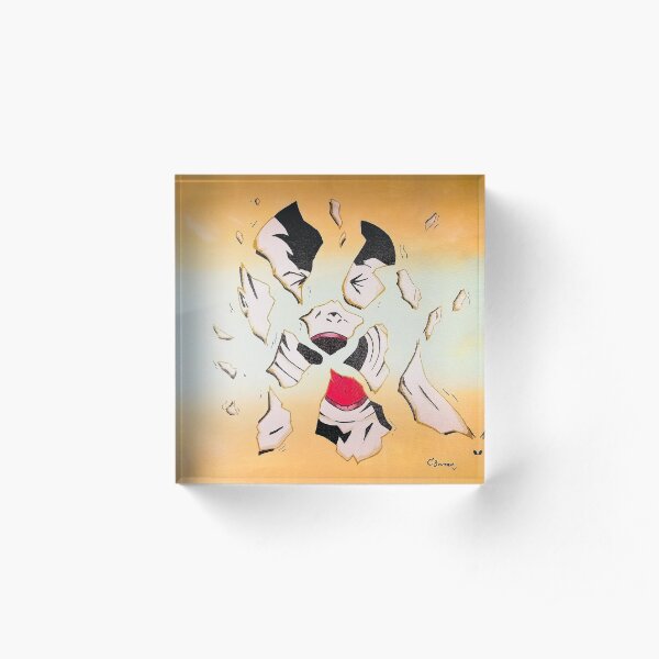 "A Broken Man" Acrylic Block