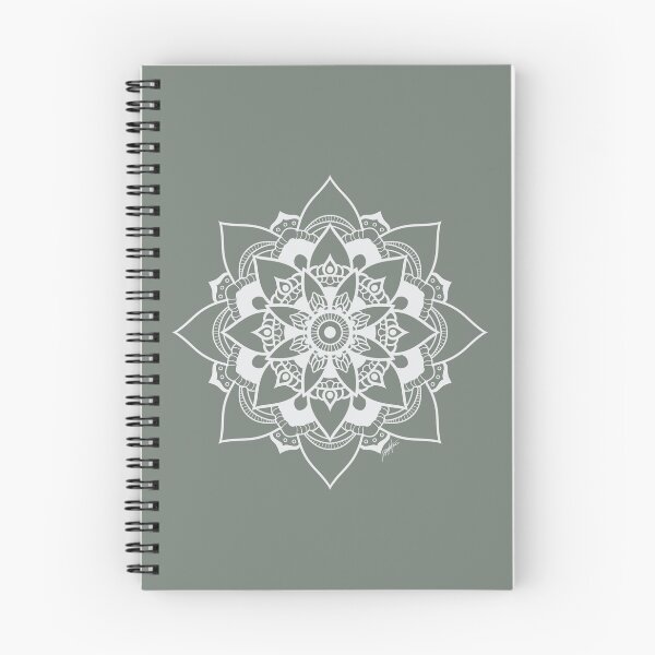 Item preview, Mandala Green white designed and sold by Sie Douglas-Fish.
