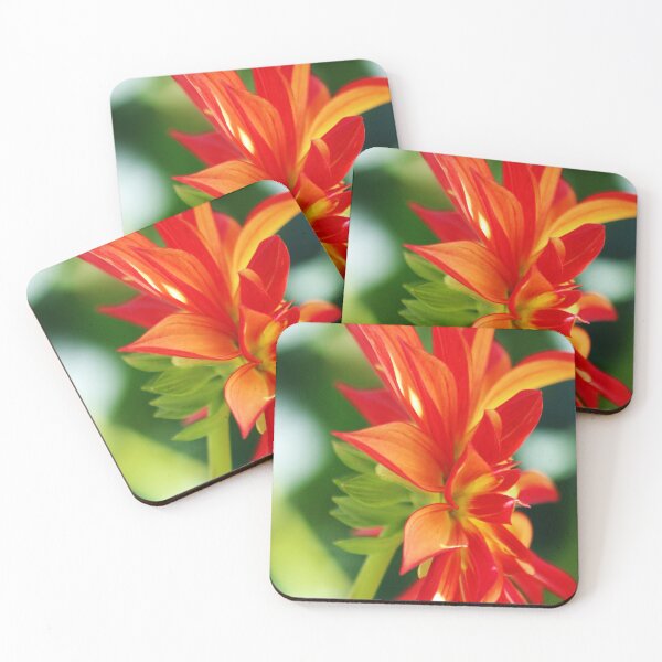 Item preview, Bright Orange and Red Flower designed and sold by Alyce Taylor.