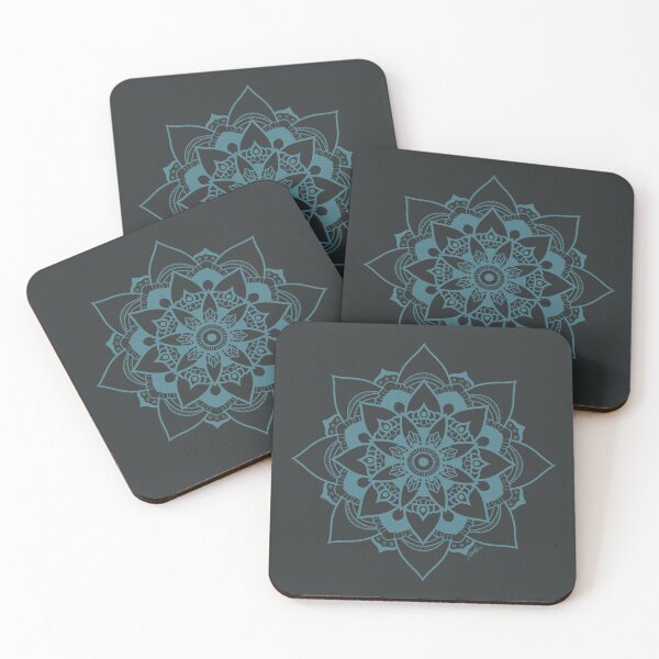 Item preview, Mandala Black Blue designed and sold by Sie Douglas-Fish.