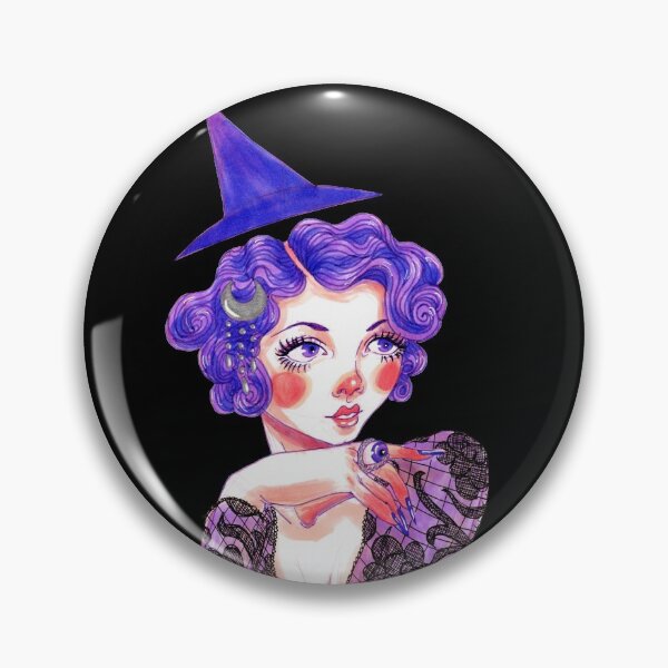 Item preview, Socialite Witch Marker Illustration designed and sold by arlieopal.