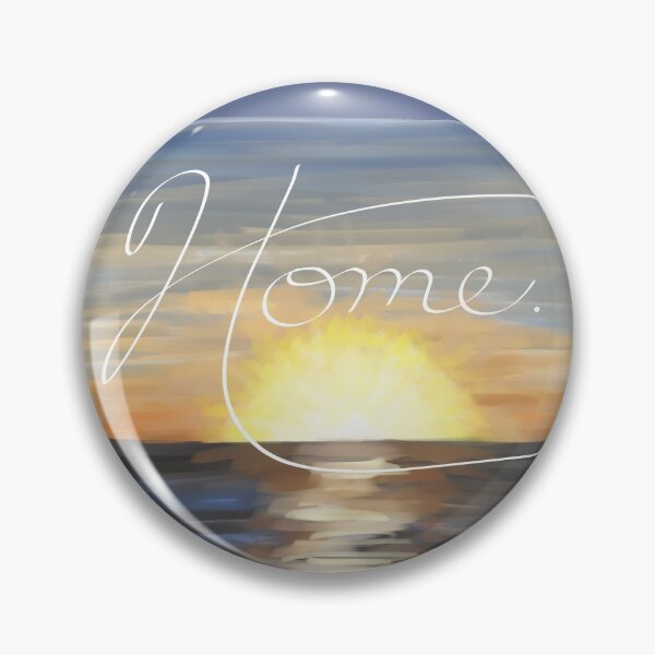 Item preview, Sunrise Over Sea - "Home." designed and sold by MossyMemory.