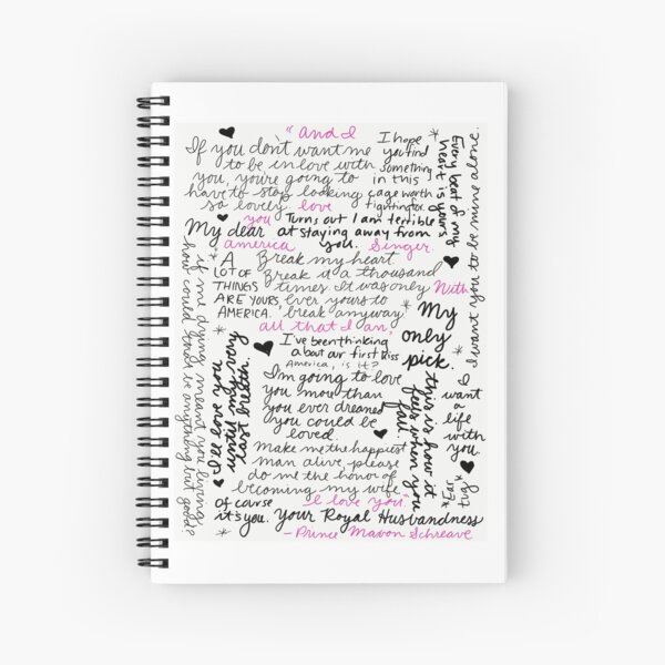 Maxon Schreave, King of my heart Spiral Notebook