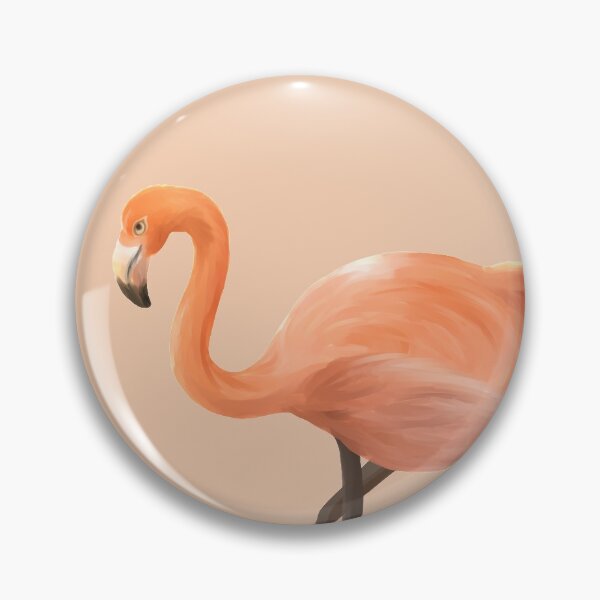 Item preview, Coral-Colored Flamingo designed and sold by MossyMemory.