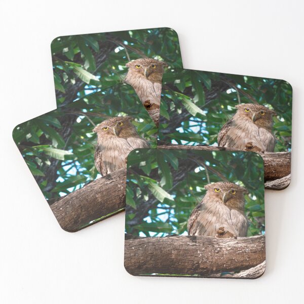 Item preview, Owl on tree branch  designed and sold by Aayan Arts.