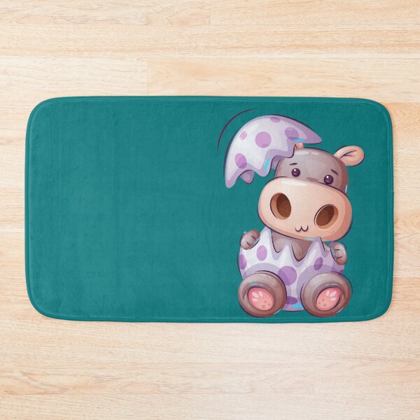Item preview, Baby hippo hatching out of Easter Egg Goofy design gift idea for animal lovers designed and sold by BRtisticDesigns.