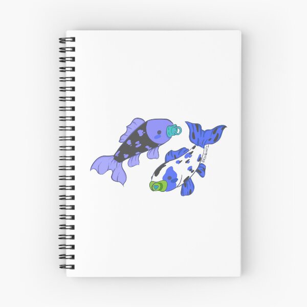 Item preview, binky fish but in blue designed and sold by rinquartz.